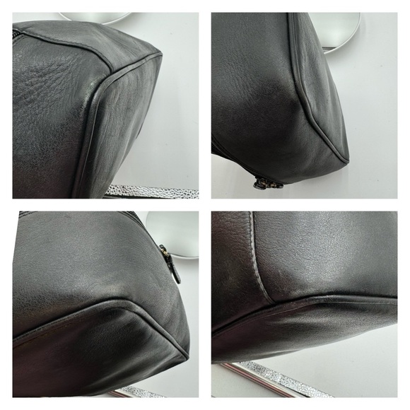Gucci-Authentic- Vanity Pouch Leather Black - Picture 8 of 15
